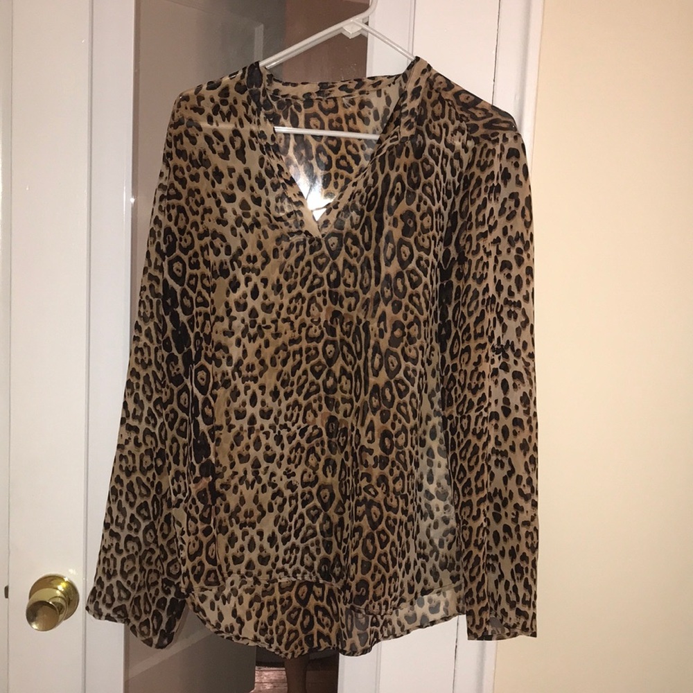 Leopard blouse 🐆💥